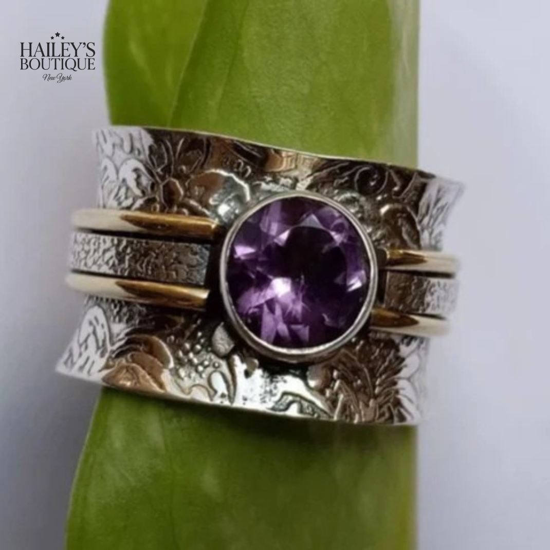 BOHEMIAN CRYSTAL MEDITATION RING