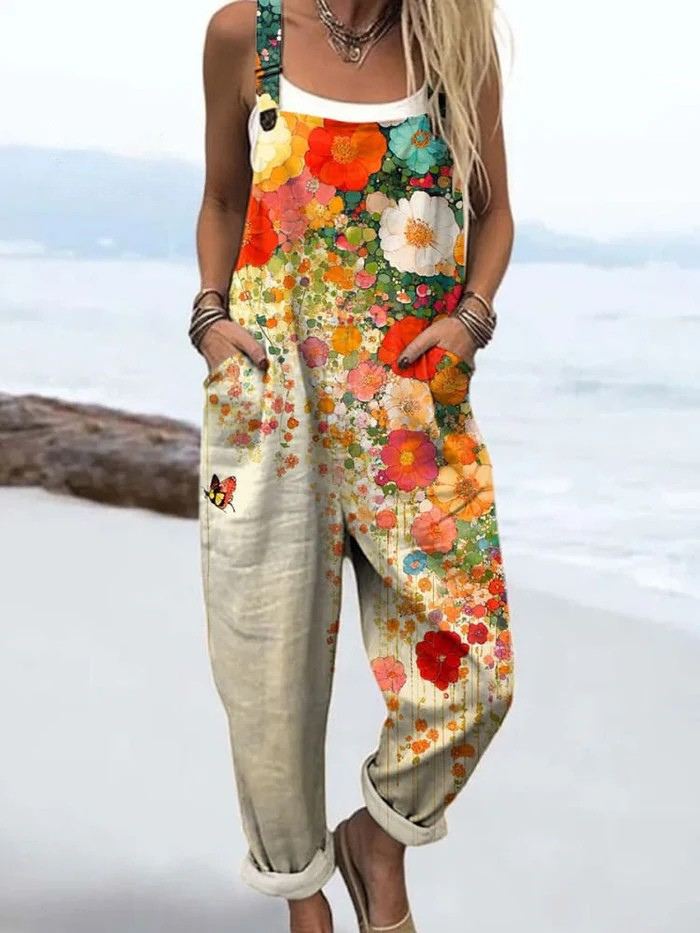BlossomEase™ | Timeless Comfort Jumpsuit
