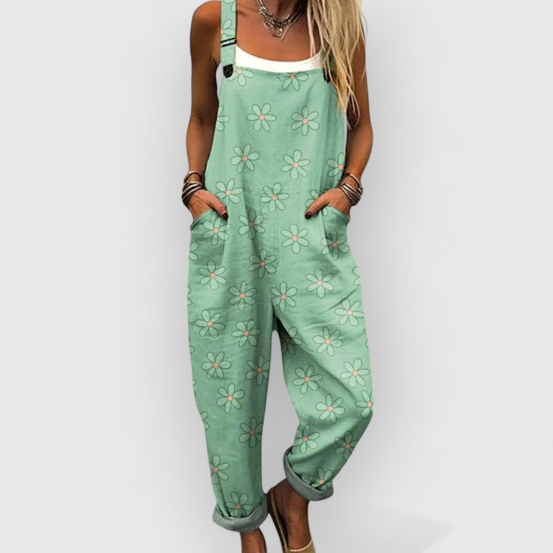 Ada | Vintage Floral Suit in Premium Fabric