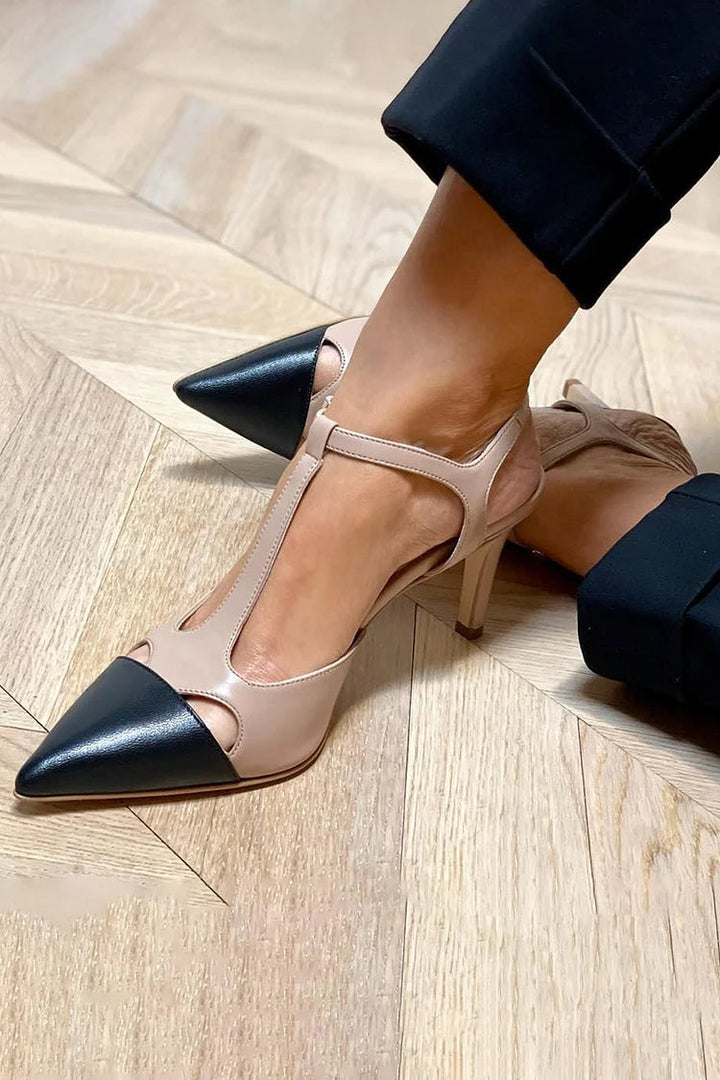Geraldine | Two-Tone Court Shoe