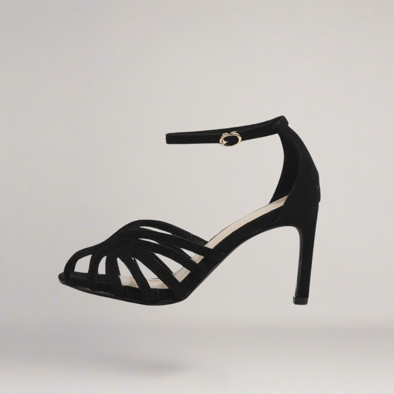 Amalfi | Faux Leather High-Heeled Sandal
