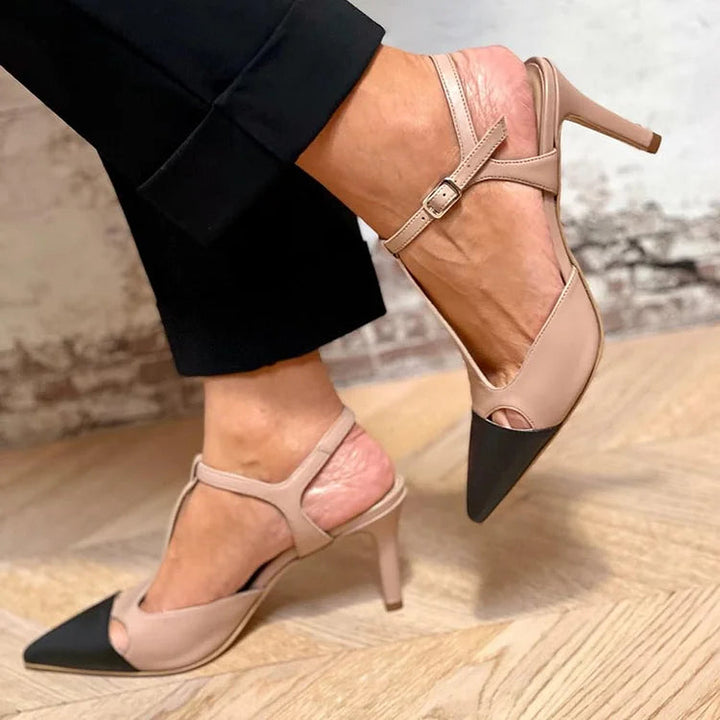 Geraldine | Two-Tone Court Shoe