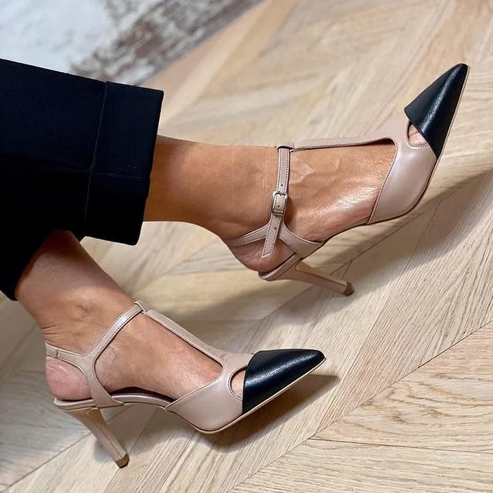 Geraldine | Two-Tone Court Shoe