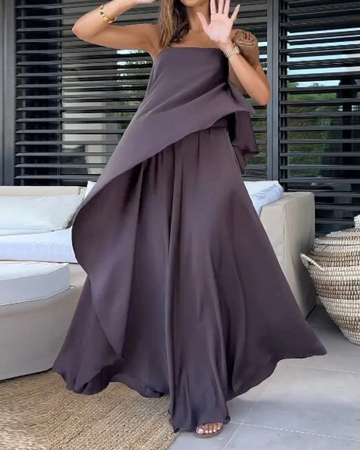 Alba | Skirt and Cape Set