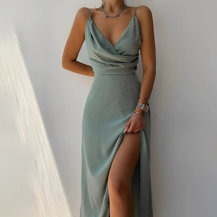 Savrani | Elegant Strapless Dress