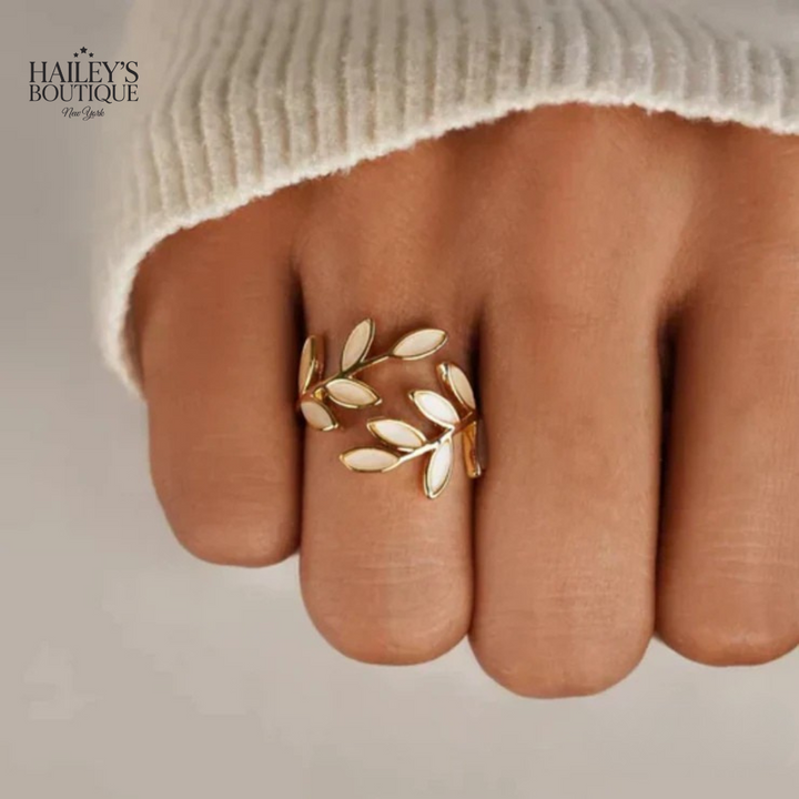 DRIPPING LEAF ADJUSTABLE RING