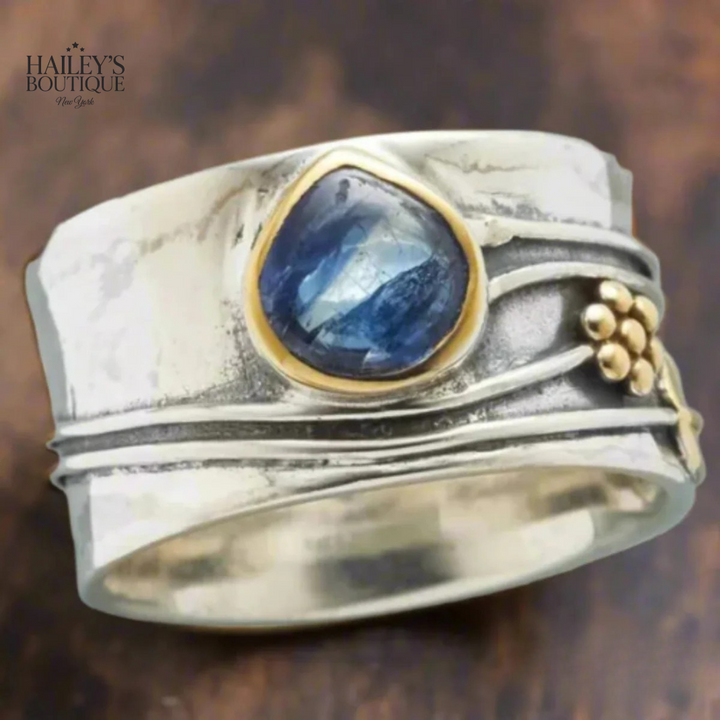 BOHEMIAN GEMSTONE MEDITATION RING
