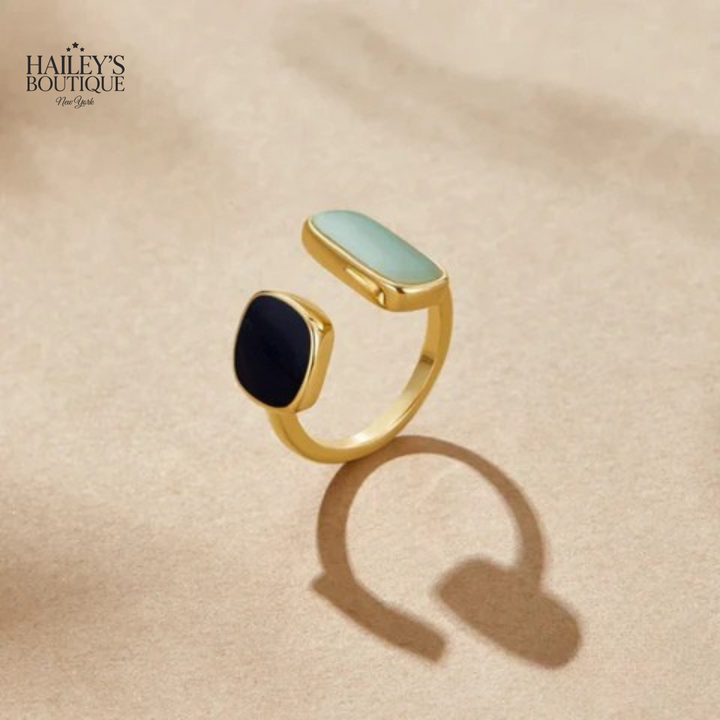 Aquamarine Wrap Elegant Ring