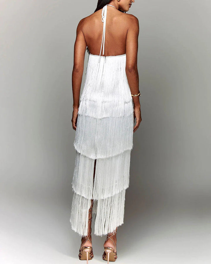Eva | Dress with Tassels