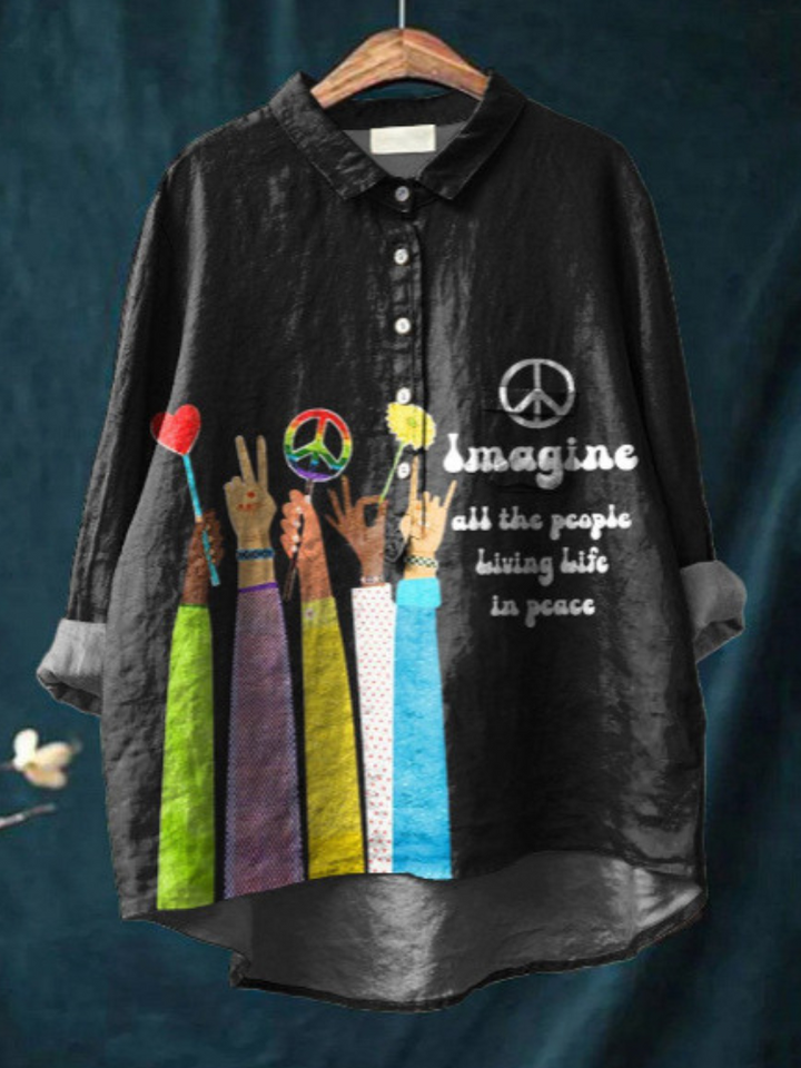 Peace | Hippie Art T-Shirt
