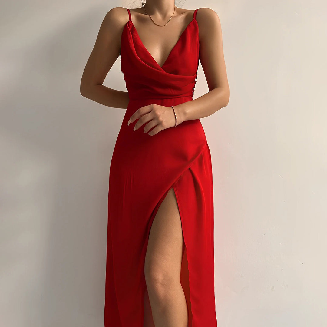 Savrani | Elegant Strapless Dress