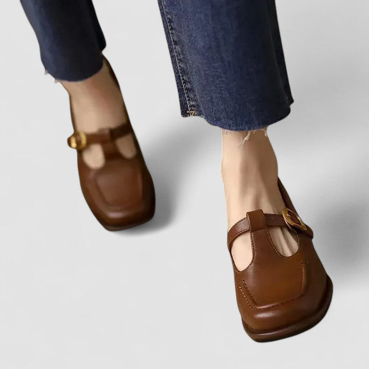 Elize™ – Orthopedic T-Strap Mary Jane Shoes