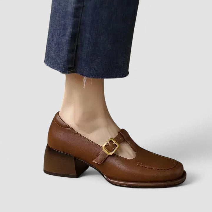 Elize™ – Orthopedic T-Strap Mary Jane Shoes