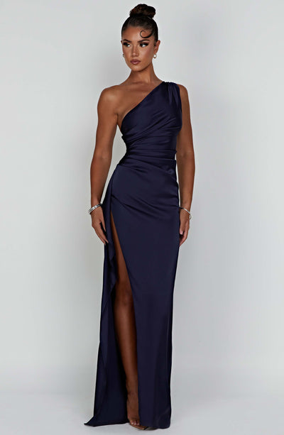 Genesis | Long Satin Dress