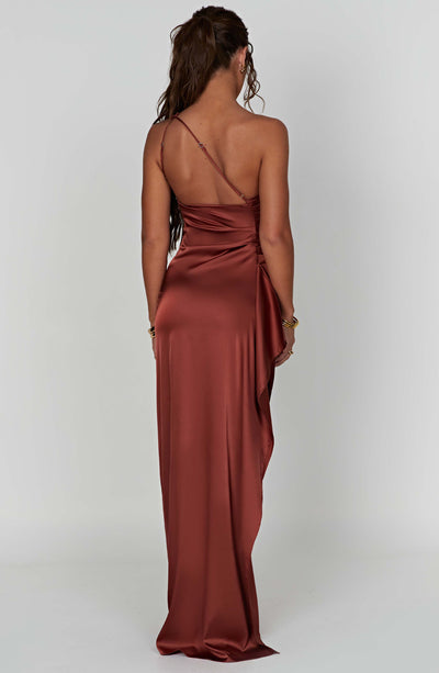 Genesis | Long Satin Dress