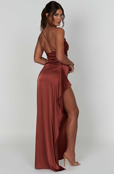 Genesis | Long Satin Dress