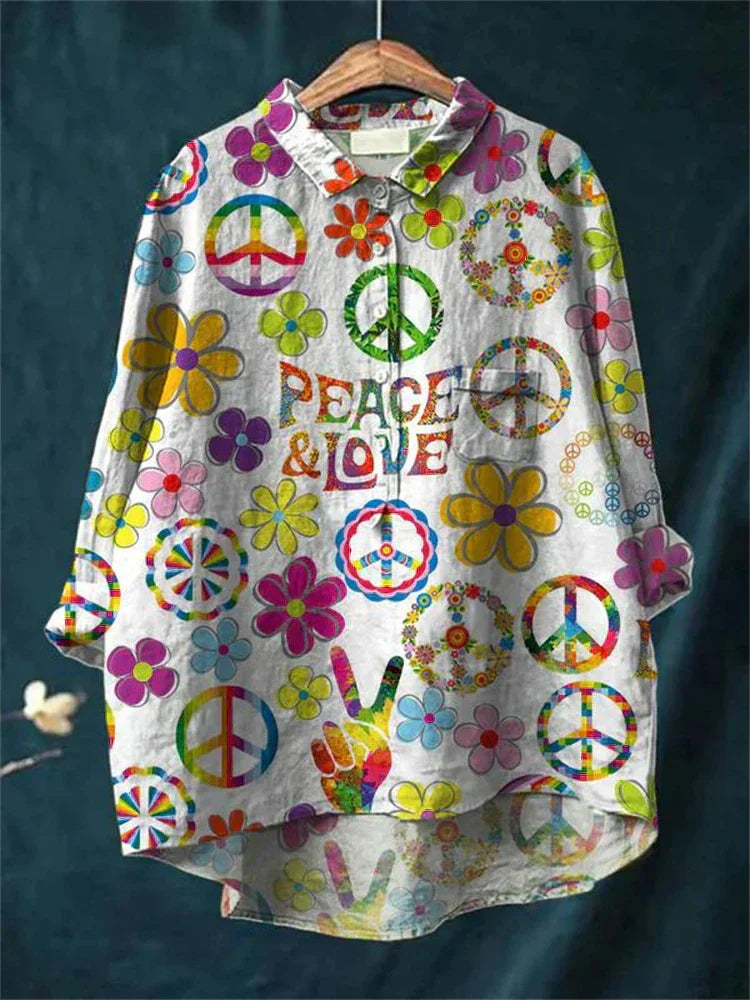 Peace | Hippie Art T-Shirt