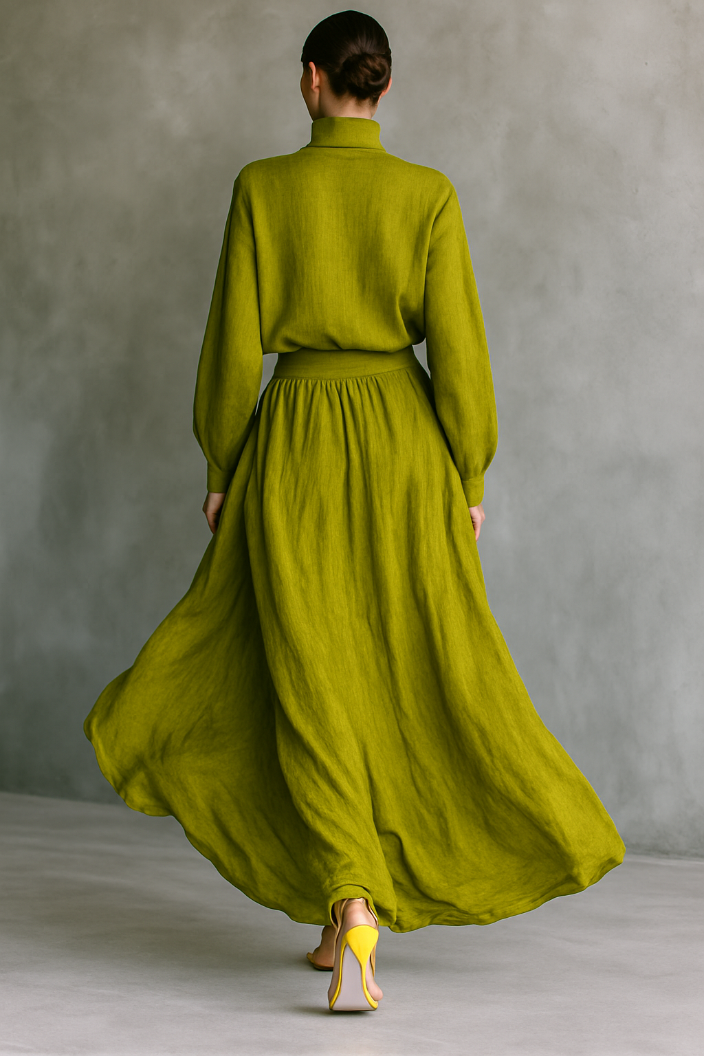 Norma | Women's Set in Cotton and Linen Blend
