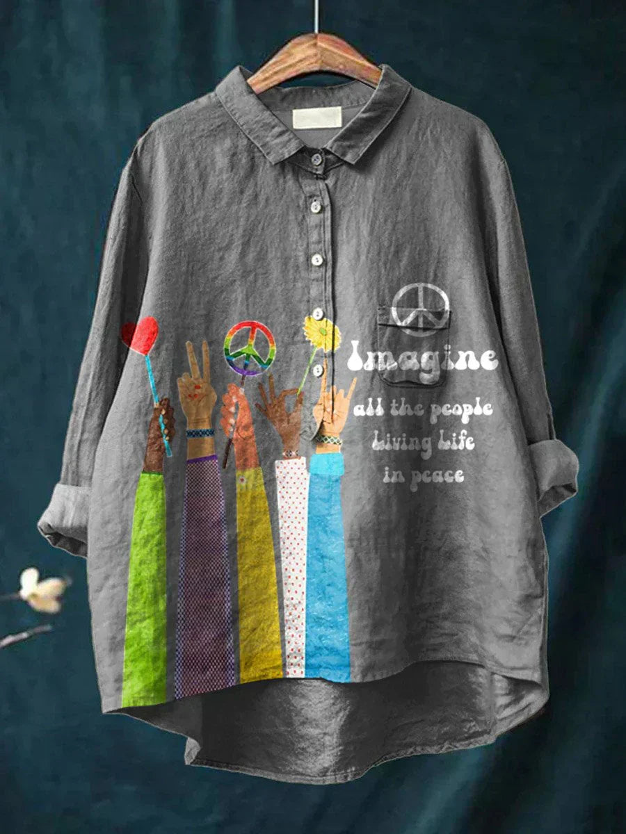 Peace | Hippie Art T-Shirt