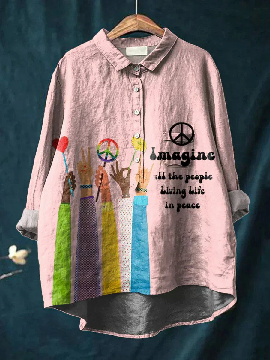 Peace | Hippie Art T-Shirt
